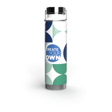 Wasserflasche mit Logo