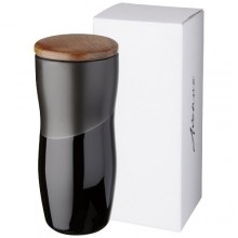 Reno 370 ml doppelwandiger Keramikbecher