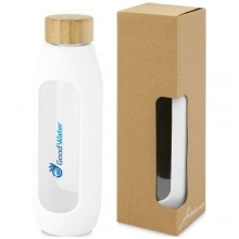  Tidan 600 ml Flasche aus Borosilikatglas mit Silikongriff