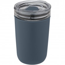  Bello 420 ml Glasbecher mit Außenwand aus recyceltem Kunststoff