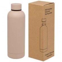  Spring 500 ml RCS-zertifizierte Kupfer-Vakuum Isolierflasche aus recyceltem Edelstahl