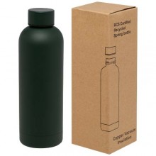  Spring 500 ml RCS-zertifizierte Kupfer-Vakuum Isolierflasche aus recyceltem Edelstahl