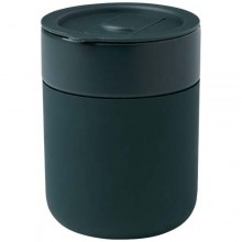  Java 330 ml Keramikbecher mit Silikonhülle und Kunststoffdeckel