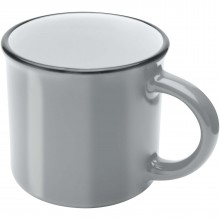  Bari Keramiktasse 240 ml mit glänzender Oberfläche