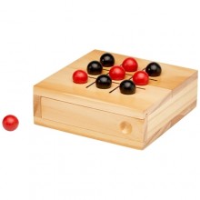  Strobus Tic-Tac-Toe Spiel aus Holz