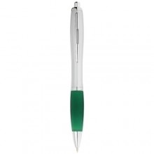  Nash Kugelschreiber silbern mit farbigem Griff