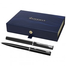  Waterman Allure Tintenroller und Kugelschreiber - Set (schwarze Mine)