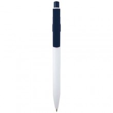  Unica Kugelschreiber aus recyceltem Kunststoff (blaue Mine)