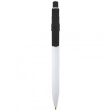  Unica Kugelschreiber aus recyceltem Kunststoff (schwarze Mine)