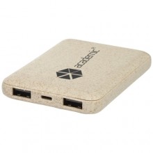  Asama 5000 mAh Powerbank aus Weizenstroh