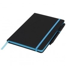  Noir Edge A5 Notizbuch mit farbigem Rand