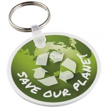  Tait kreisförmiger Schlüsselanhänger aus recyceltem Material