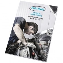  Desk-Mate® A4 Notizblock, Wickelumschlag