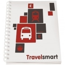 Desk-Mate® A5 Notizbuch mit Spiralbindung