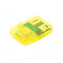 Karten Leser USB 2.0. Karten: M2, MS Duo, MicroSD, SD