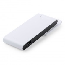 Power Bank 4000 mAh. 1 USB Ausgang. Micro USB Eingang. Kabel Inklusive