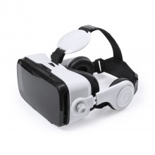 Virtual-Reality Brille 3,5 mm Klinkenstecker. Verstellbare Linsen. Kopfhörer Inklusive