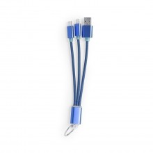 Schlüsselanhänger Ladegerät Anschluss Micro USB, Typ C und Lightning