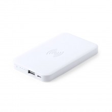 Power Bank Drahtlos. 4000 mAh. USB Ausgang. Micro USB Eingang. Kabel Inklusive