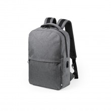 Rucksack USB Anschluss. Gepolsterte Laptoptasche und Tablet. Gepolsterter Rücken und Schultergurte