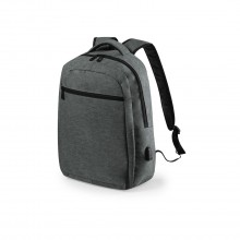 Rucksack USB Anschluss. Gepolsterte Laptoptasche und Tablet. Gepolsterter Rücken und Schultergurte