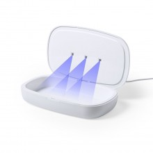 Ladegerät UV Sterilisator Kasten Drahtlos. Ultraviolettes Licht. USB Anschluss. Kabel Inklusive