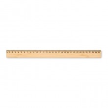 Lineal 30 cm Bambus