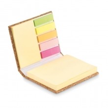 Notizblock-Set mit Kork