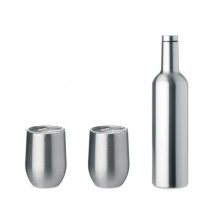 Set mit Flasche und Bechern