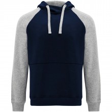  Badet zweifarbiger Kapuzenpullover Unisex
