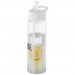 Tutti-frutti ist eine große 740 ml Sportflasche mit einem kleinen Extra. Sie verfügt über einen drehbaren Fruchtsiebbehälter Tutti frutti 740 ml Tritan™ Sportflasche mit Infuser