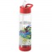 Tutti-frutti ist eine große 740 ml Sportflasche mit einem kleinen Extra. Sie verfügt über einen drehbaren Fruchtsiebbehälter Tutti frutti 740 ml Tritan™ Sportflasche mit Infuser