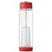 Tutti-frutti ist eine große 740 ml Sportflasche mit einem kleinen Extra. Sie verfügt über einen drehbaren Fruchtsiebbehälter Tutti frutti 740 ml Tritan™ Sportflasche mit Infuser