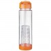 Tutti-frutti ist eine große 740 ml Sportflasche mit einem kleinen Extra. Sie verfügt über einen drehbaren Fruchtsiebbehälter Tutti frutti 740 ml Tritan™ Sportflasche mit Infuser