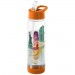 Tutti-frutti ist eine große 740 ml Sportflasche mit einem kleinen Extra. Sie verfügt über einen drehbaren Fruchtsiebbehälter Tutti frutti 740 ml Tritan™ Sportflasche mit Infuser