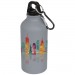  Oregon matte 400 ml Trinkflasche mit Karabiner