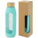  Tidan 600 ml Flasche aus Borosilikatglas mit Silikongriff