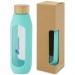  Tidan 600 ml Flasche aus Borosilikatglas mit Silikongriff