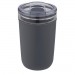  Bello 420 ml Glasbecher mit Außenwand aus recyceltem Kunststoff