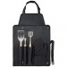  Gril 5-teiliges Grillset und Handschuh 