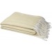 Decke aus recyceltem Material beige
