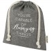  Pheebs 150 g/m² GRS Zuziehbeutel aus Recyclingbaumwolle mittel 1,5 l