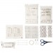  Alexander 30-teiliges Erste-Hilfe-Set mit wasserfester Tasche