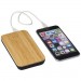  Future 6.000 mAh kabellose Powerbank mit Ladefunktion aus Bambus/Stoff