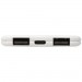 Slender 4000 mAh flache Dual Powerbank