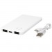  Slender 4000 mAh flache Dual Powerbank