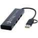  Rise USB 2.0 Hub aus recyceltem RCS Aluminium