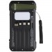  Soldy 10.000 mAh Solardynamo-Powerbank aus recyceltem GRS Kunststoff 