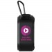  Solo 3W IPX5 Solar Bluetooth®-Lautsprecher aus recyceltem RCS Kunststoff mit Karabinerhaken 