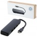  Loop Multimedia-Adapter aus recyceltem RCS Kunststoff USB 2.0-3.0 mit HDMI-Anschluss